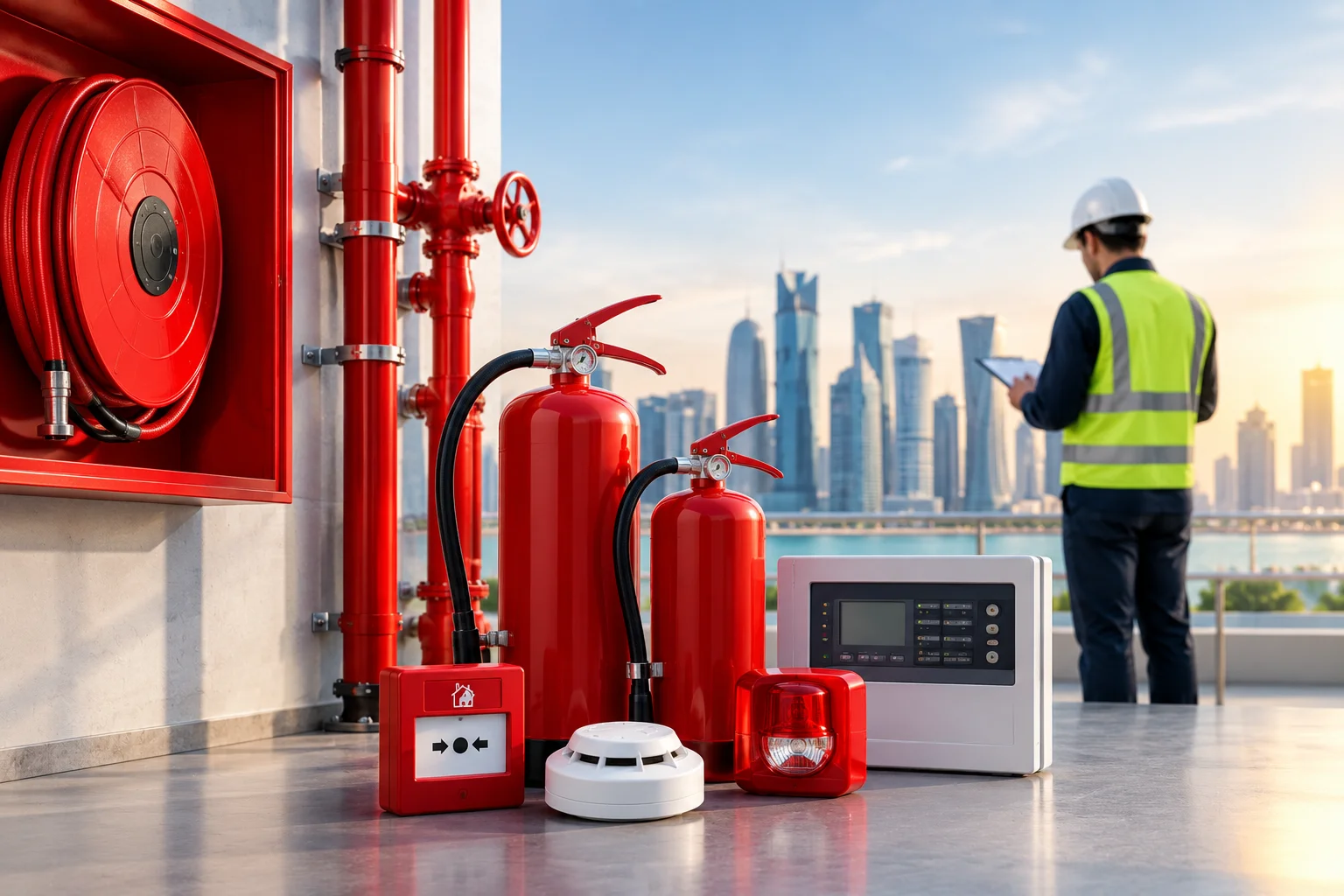 fire and safety Companies in qatar